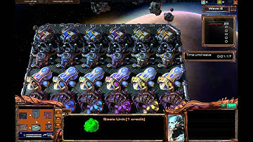 Stacraft 2 Custom Map Review - Space Zombies