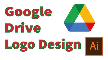 Google Drive Logo Create In Adobe Illustrator | Google Drive Logo Drawing In Adobe Illustrator
