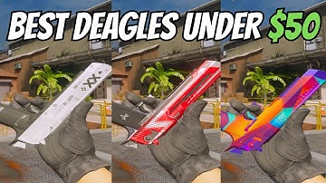 TOP 10 DESERT EAGLE SKINS UNDER $50 (2025) ⭐️