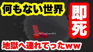 【発狂】小学生をバグで即死する異空間に連れてったww