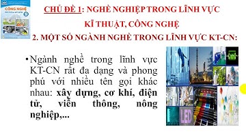 CN 9 -  NGHỀ NGHIỆP TRONG LĨNH VỰC KĨ THUẬT CÔNG NGHỆ(TIẾT 2)