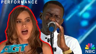 Simon Cowell Moved To Tears By ' NO LONGER SLAVES ' America's Got Talent. | AUDITIONS 2024 |