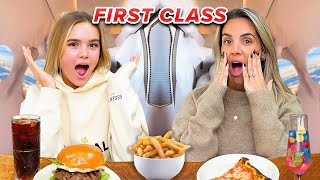 First Time Flying FIRST CLASS! *New York Girls Trip* by Dad V Girls 1,074,427 views 4 months ago 49 minutes