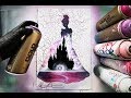 Disney Cinderella - SPRAY PAINT ART - by Skech