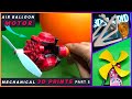 3d printed air balloon motor  air compressed engine  3d printed mechanism  part 5 3dprinting