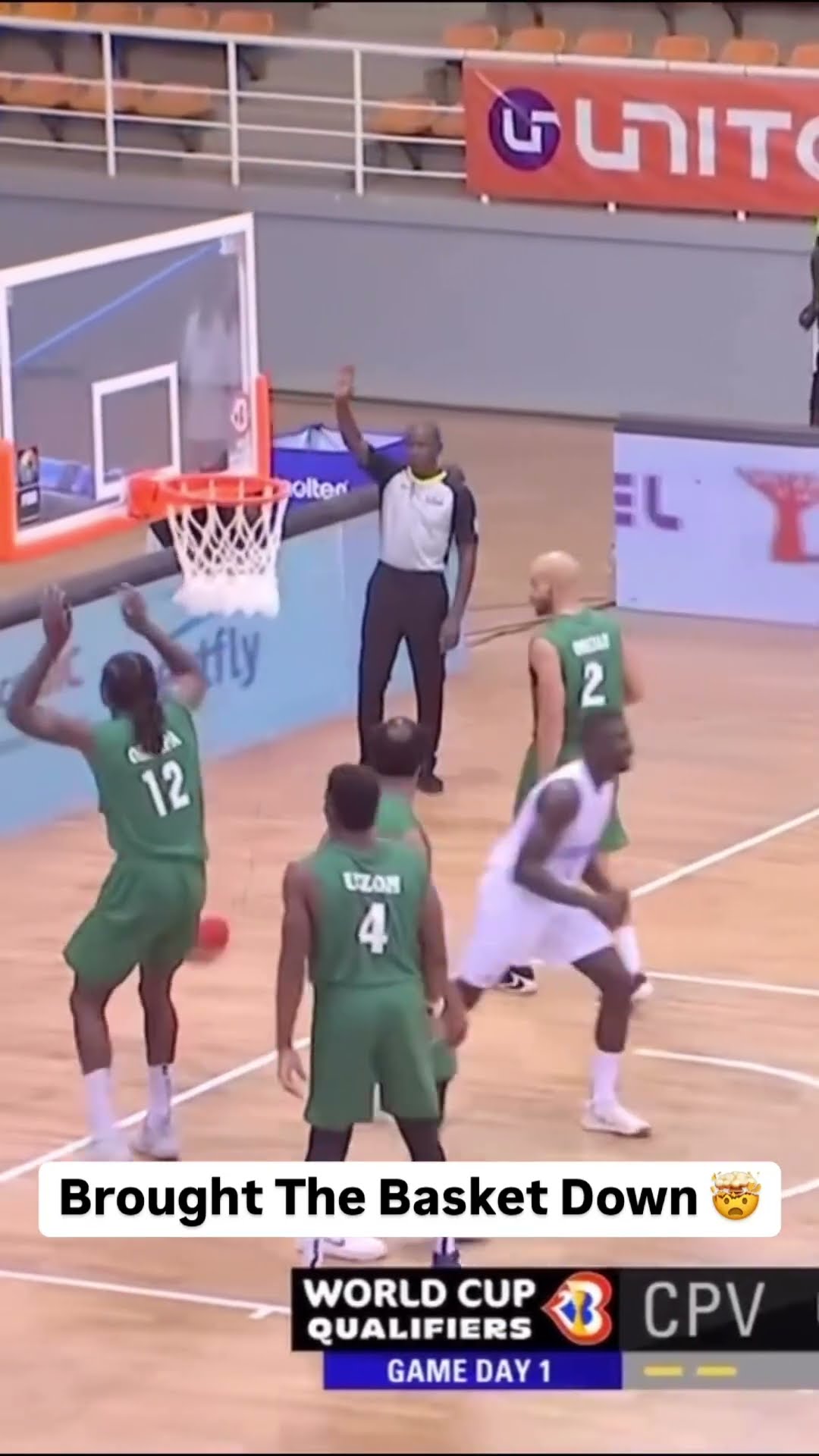 The basket wasn't ready ?