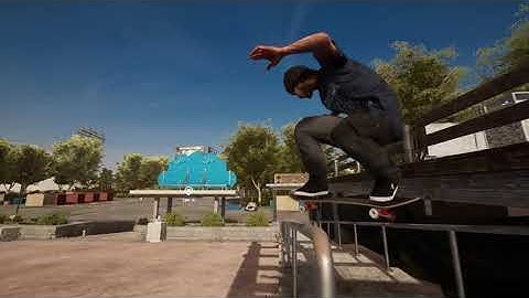 Session Skate Sim: Going the Distance - Switch FS Crook - 0% Grind Alignment