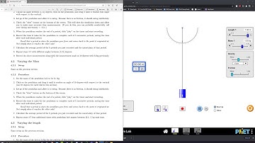 Pendulum Lab (Phys 253 Version)
