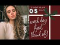 wash day fail (sort of) + trying new products // VLOGMAS day 5