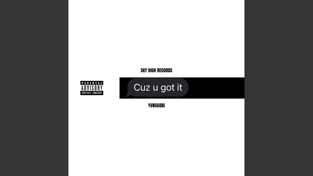 Watch "Cuz u got it" on YouTube Watch "Cuz u got it" on YouTube