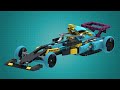 Модель &quot;Гоночный болид&quot;. Инструкция по сборке / The &quot;F1&quot;. Building instruction. LEGO Spike Prime.