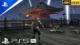 (PS5 PRO) Ninja Gaiden 2 Black LOOKS AMAZING ON PRO | Pro Enhanced Unreal Engine 5 GraphicsGameplay @ChampsNetwork