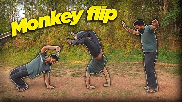 Macaco / Monkey flip Tutorial - in Malayalam