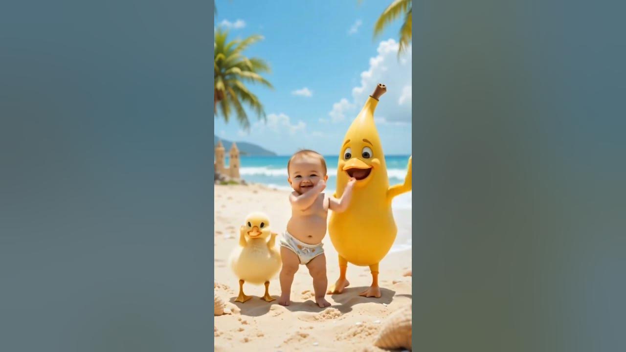 Chicken 🐔 banana 🍌 song video.#short #aishort #trending #viral #viralshort #foryou #aishorts