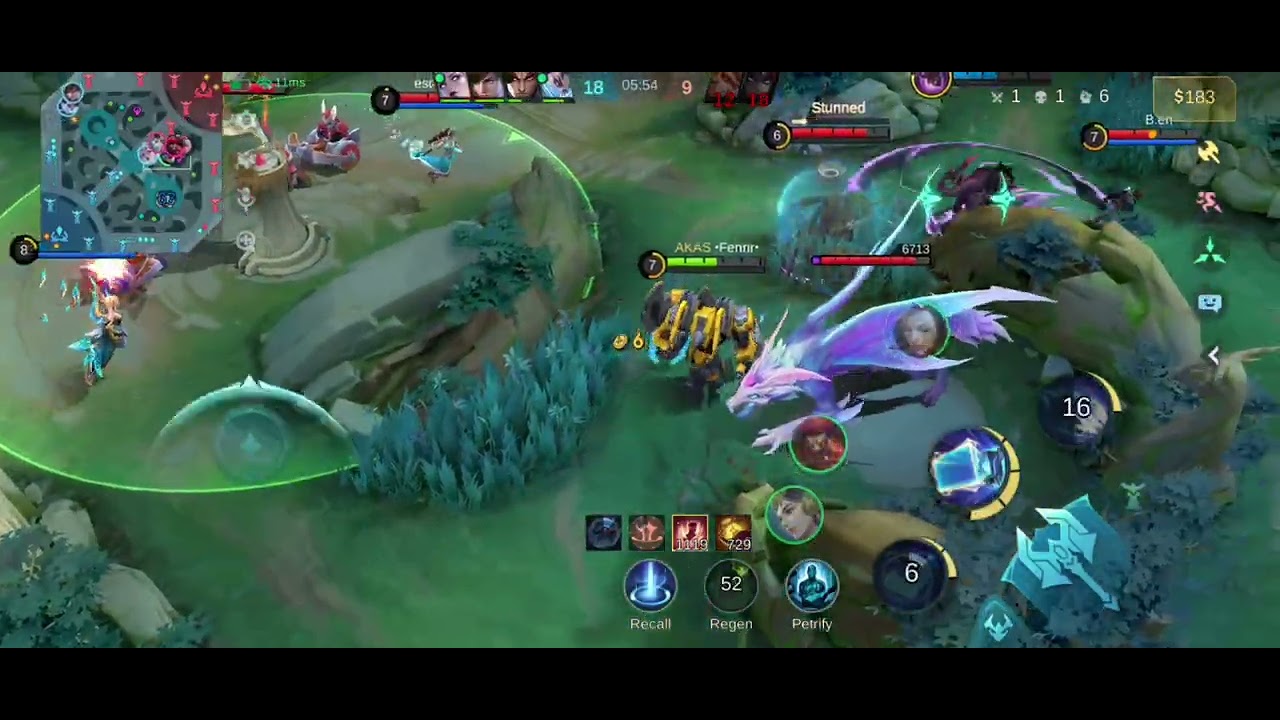 Johnson X Eudora combo Gameplay (no cuts)