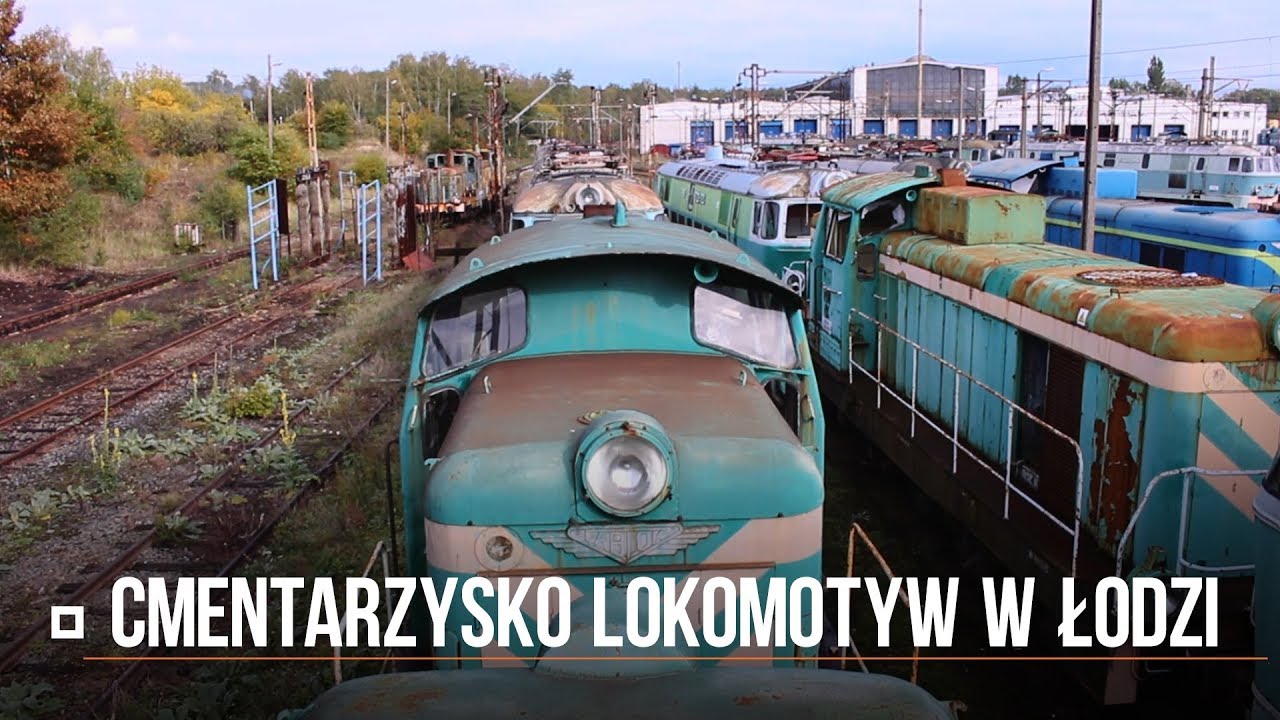 Złomowisko lokomotyw PKP CARGO w Poznaniu