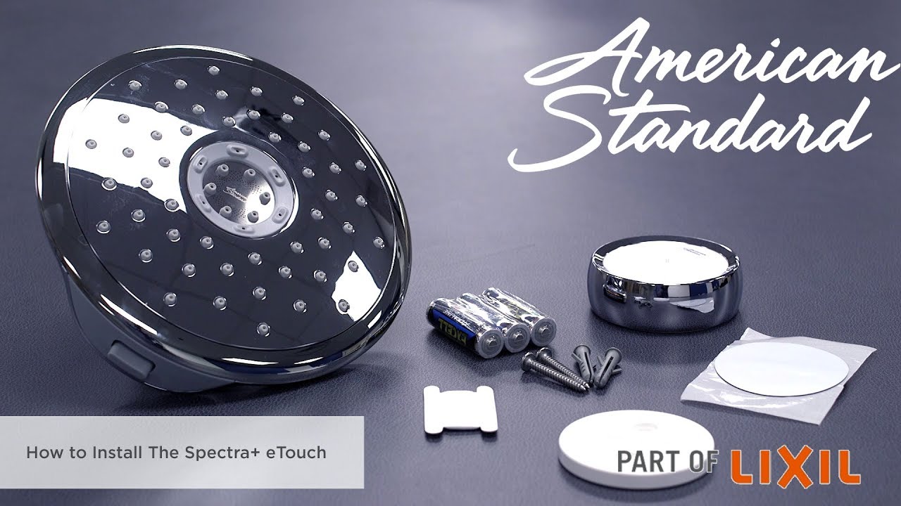 How to Install the Spectra+ eTouch Shower Head