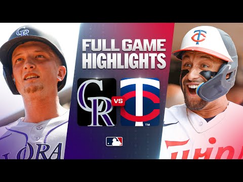 ROCKIES vs. TWINS: Official Full Game Highlights (June 28) | 2026 MLB Season