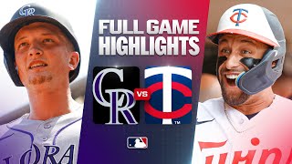 ROCKIES vs. TWINS: Official Full Game Highlights (June 28) | 2026 MLB Season screenshot 3