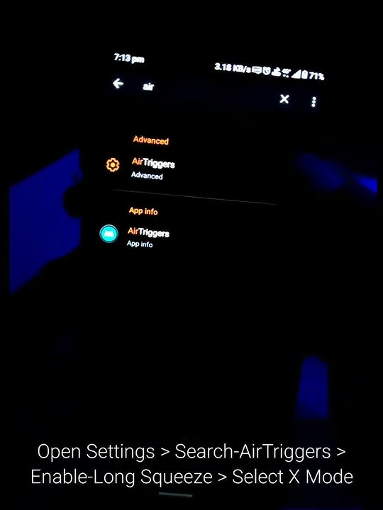 ASUS ROG 3 | Live Wallpaper Setup with AirTriggers and X-Mode Squeeze #Shorts