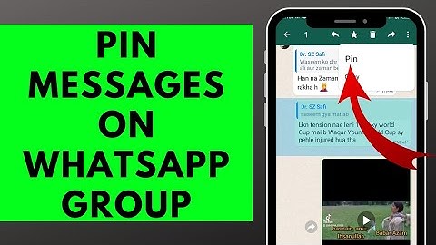 How to Pin Message on WhatsApp Group (2023) | Pin WhatsaApp Group Messages