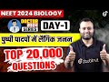 Neet 2024 biology top 20000 questions score 360360 doctor sahab series parth sir   neet2024