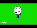 Pencilmation - pencilmate turns intro pencilmiss green screen