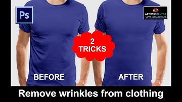 How to Remove Wrinkles from Clothing | Photoshop Tutorial