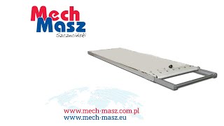Aparaty załadowcze wrzutowe do piecy piekarskich, Manual loader for deck ovens MECH-MASZ Szczeciński