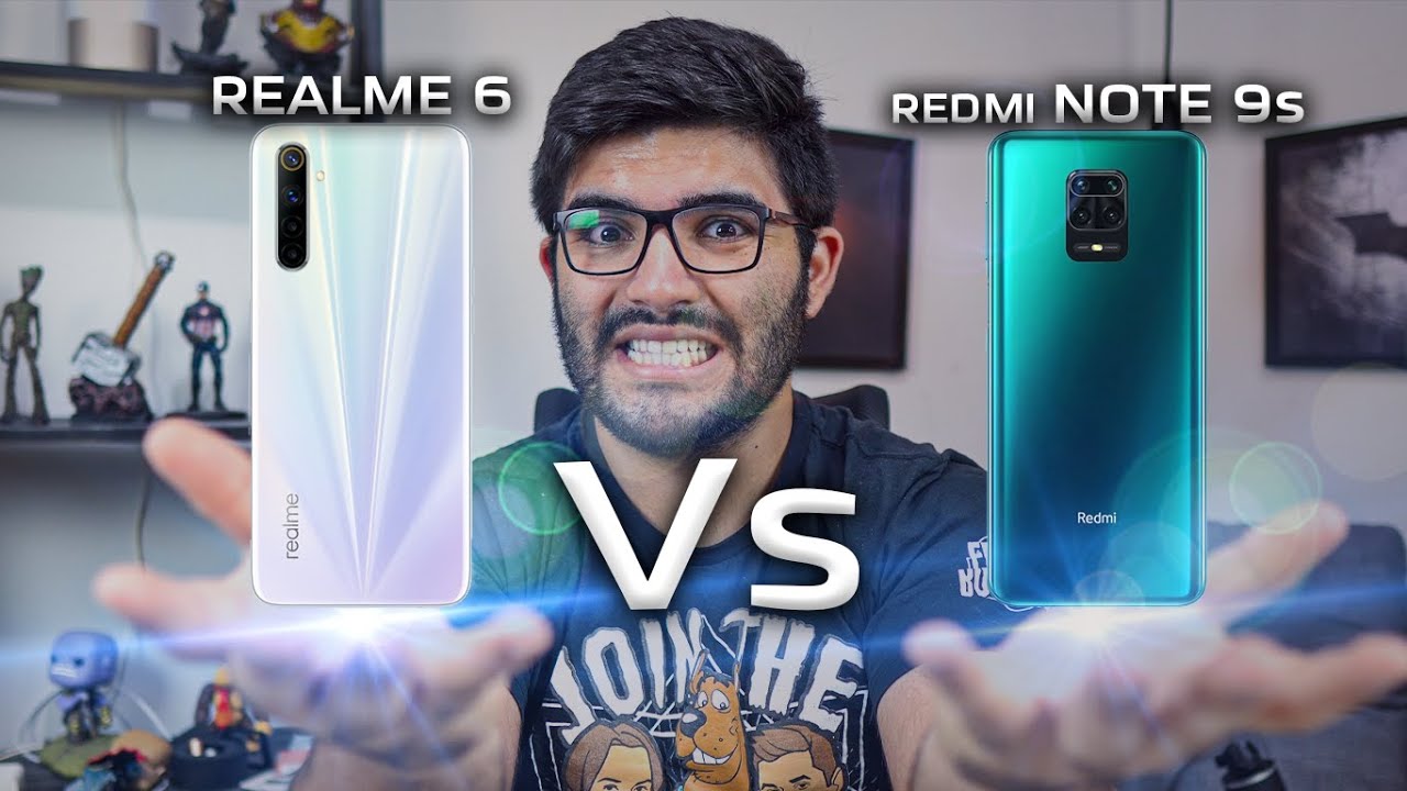 Redmi Note 9s vs Realme 6! A BRIGA já está FEIA! quem está se destacando? Projetando Comparações!😱