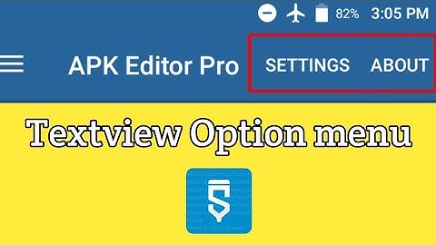 TextView option menu ||creating & using|| #Sketchware