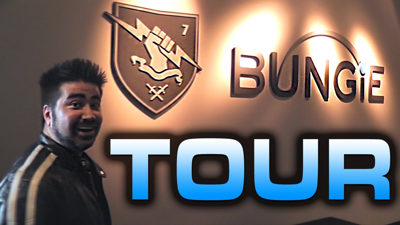 BUNGIE STUDIOS TOUR w/ AngryJoe, Suddoths, NextGenTactics, Datto