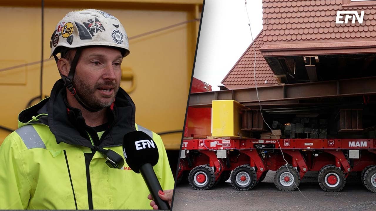 Kees Breedveld: ”Vi manövrerar kyrkan på 224 hjul genom stan”