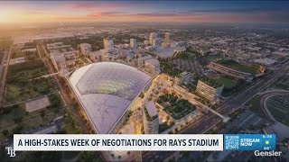 The week of negotiations for the Rays' stadium starts on Tuesday