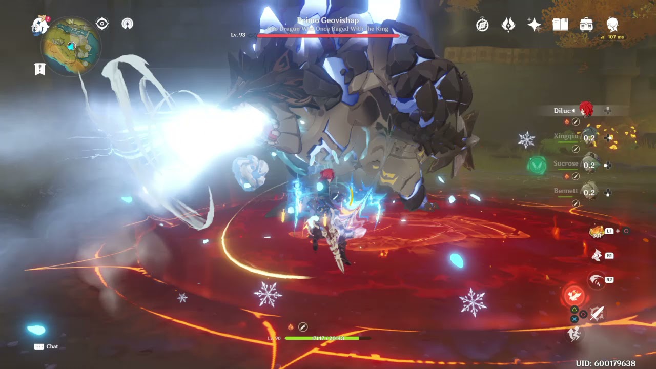 C3 Diluc R5 Serpent Spine