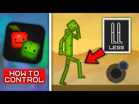 How To Control LEGS In Melon Sandbox! 🎮🦵