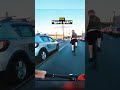 Road Raging Biker Gets Instant Karma