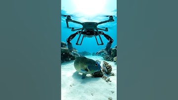 🤖 Ultimate Drone! Shocking Robotic Arms Grab Unbelievable Reef Fish! #RoboticsCGI #FutureTech