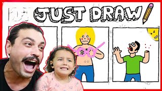 ÇİZGİ ÇİZ VE ŞEKLİ TAMAMLA  😱 Just Draw screenshot 4