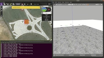 Gazebo 9 UAV simultaneously Takeoff and Land