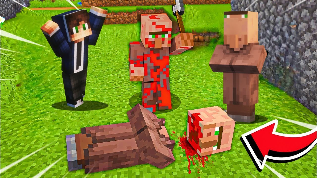 Pronasao Sam Villager Ubicu u Minecraftu