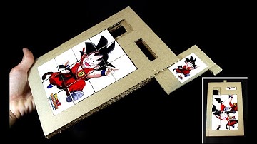 [LXG245] How to make Slide Puzzle from Cardboard