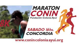 Maratón Conin Colonia Ayui. Apúrate A Inscribirte Y Colabora
