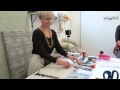 Heather Moore Block Printing Live Demonstration