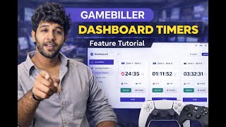 Real-Time Gaming Session Tracking & Billing | GameBiller Dashboard Demo