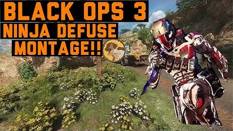 Black Ops 3 (Ninja Defuse Montage, Cross Map, Bomb Spot) #4