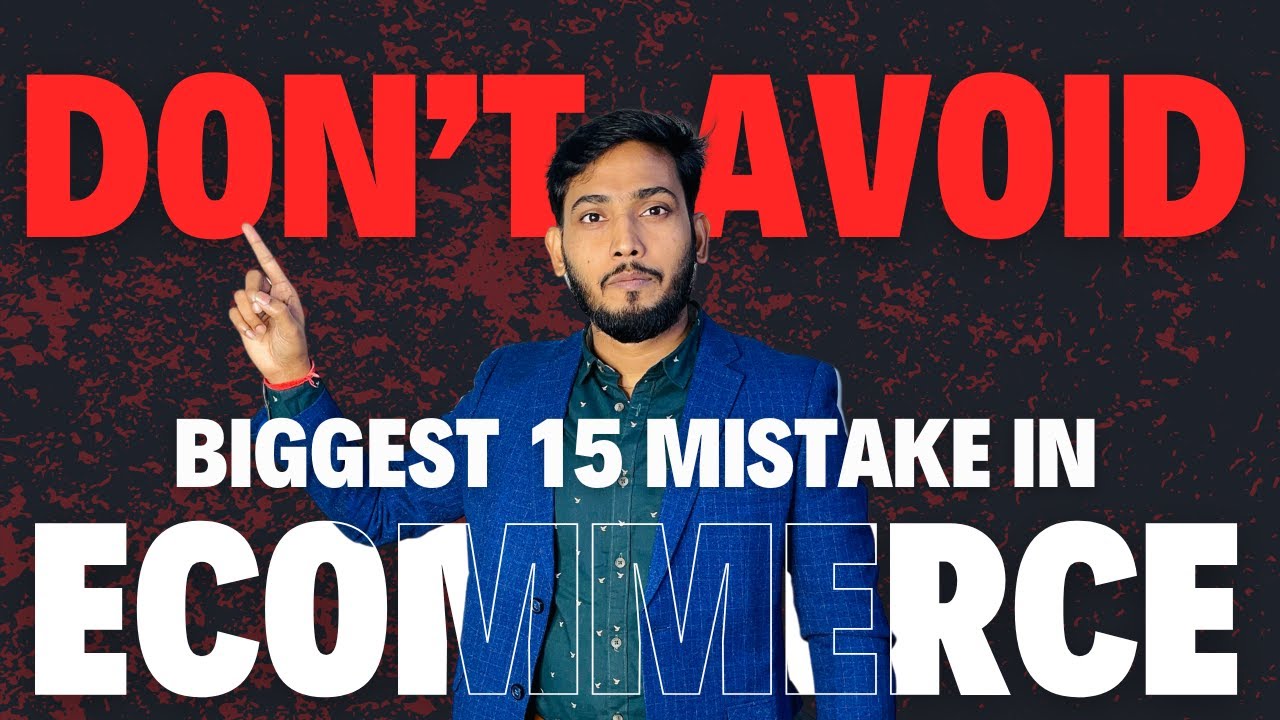 Don't Avoid These 15 Mistakes in E-commerce | Made Selling on Amazon ...