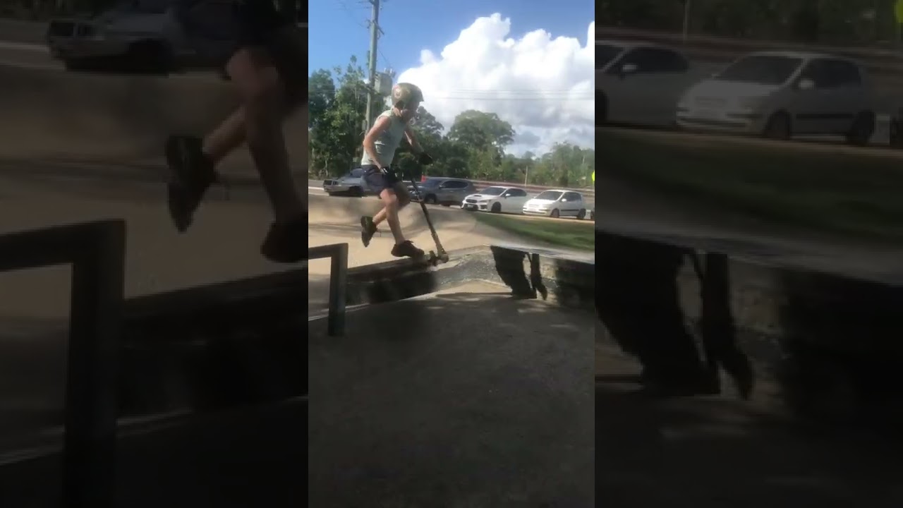 Dub whip out of bank slo mo