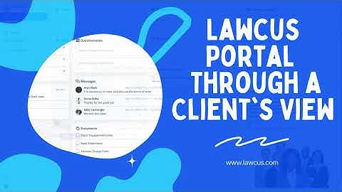 How to use Lawcus Client Portal: The Client