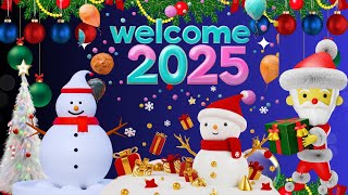 أغاني رأس السنه 2025//اغنية رأس السنة الميلادية 🎉happy new year #2025